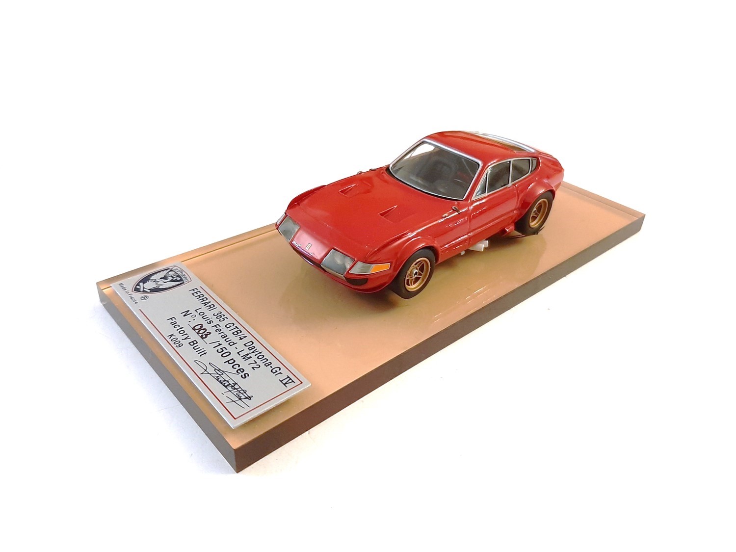 AM Ruf : Ferrari Daytona GRIV street versions 1972